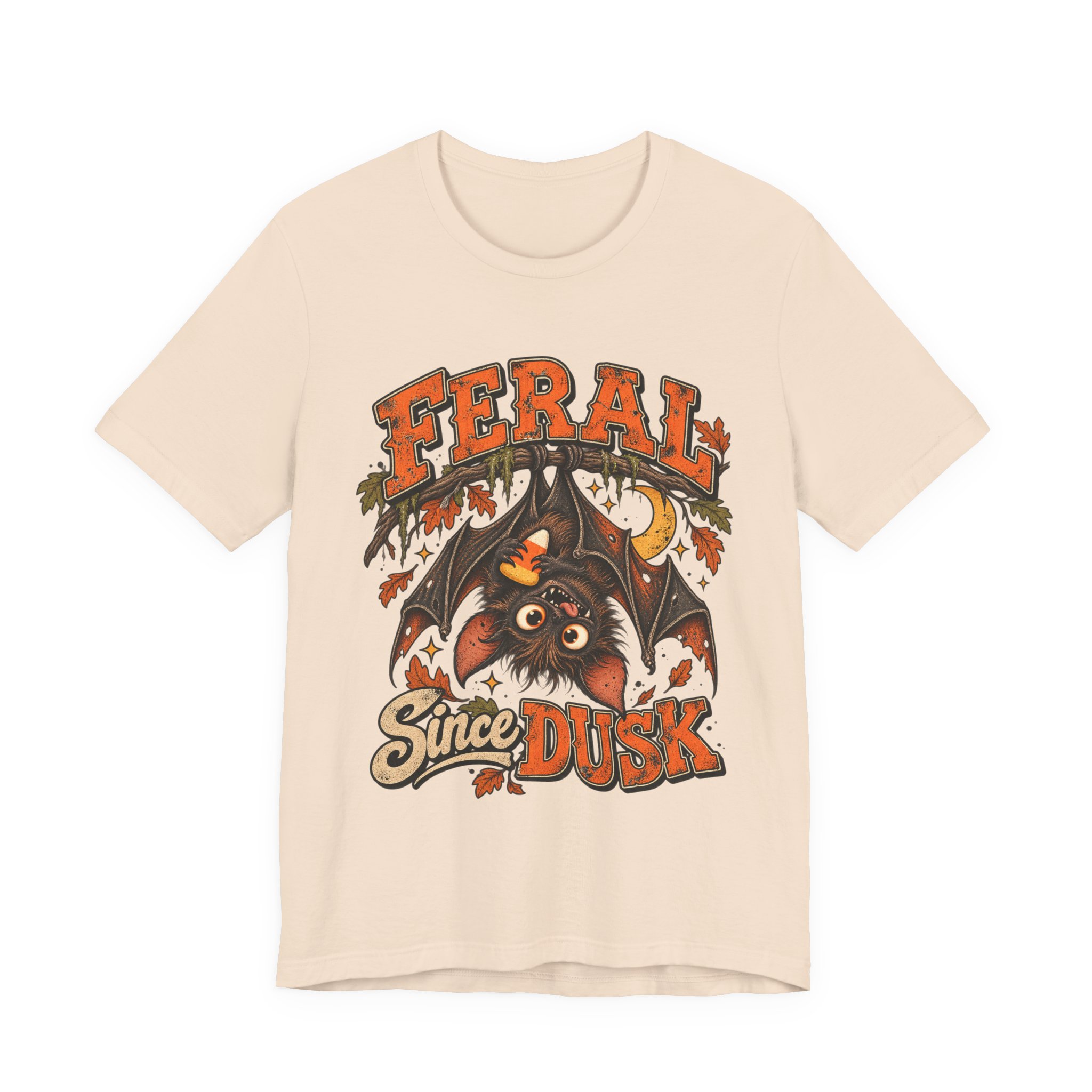 Feral Since Dusk Halloween bat shirt – view 13