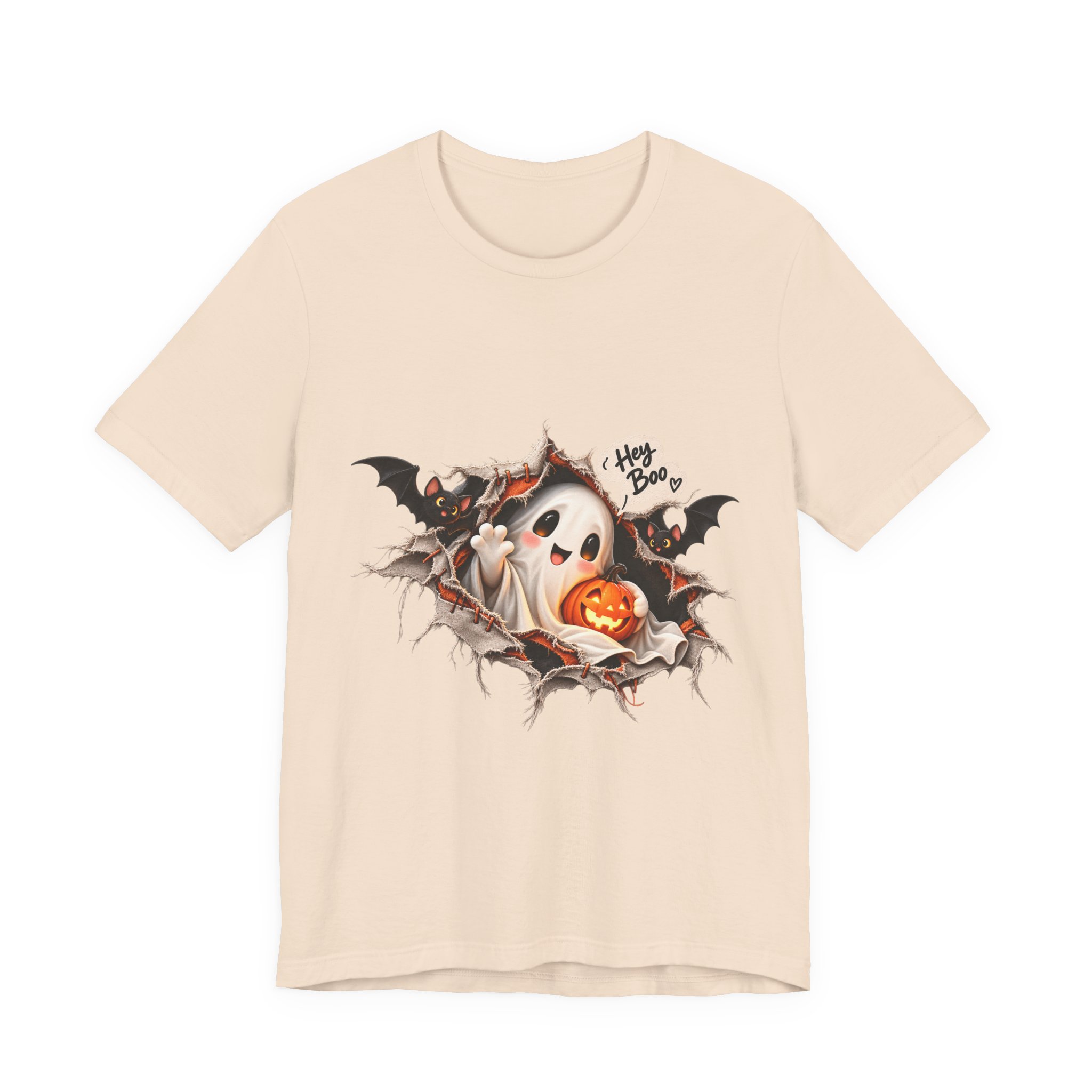 Hey Boo cute ghost Halloween shirt – view 13
