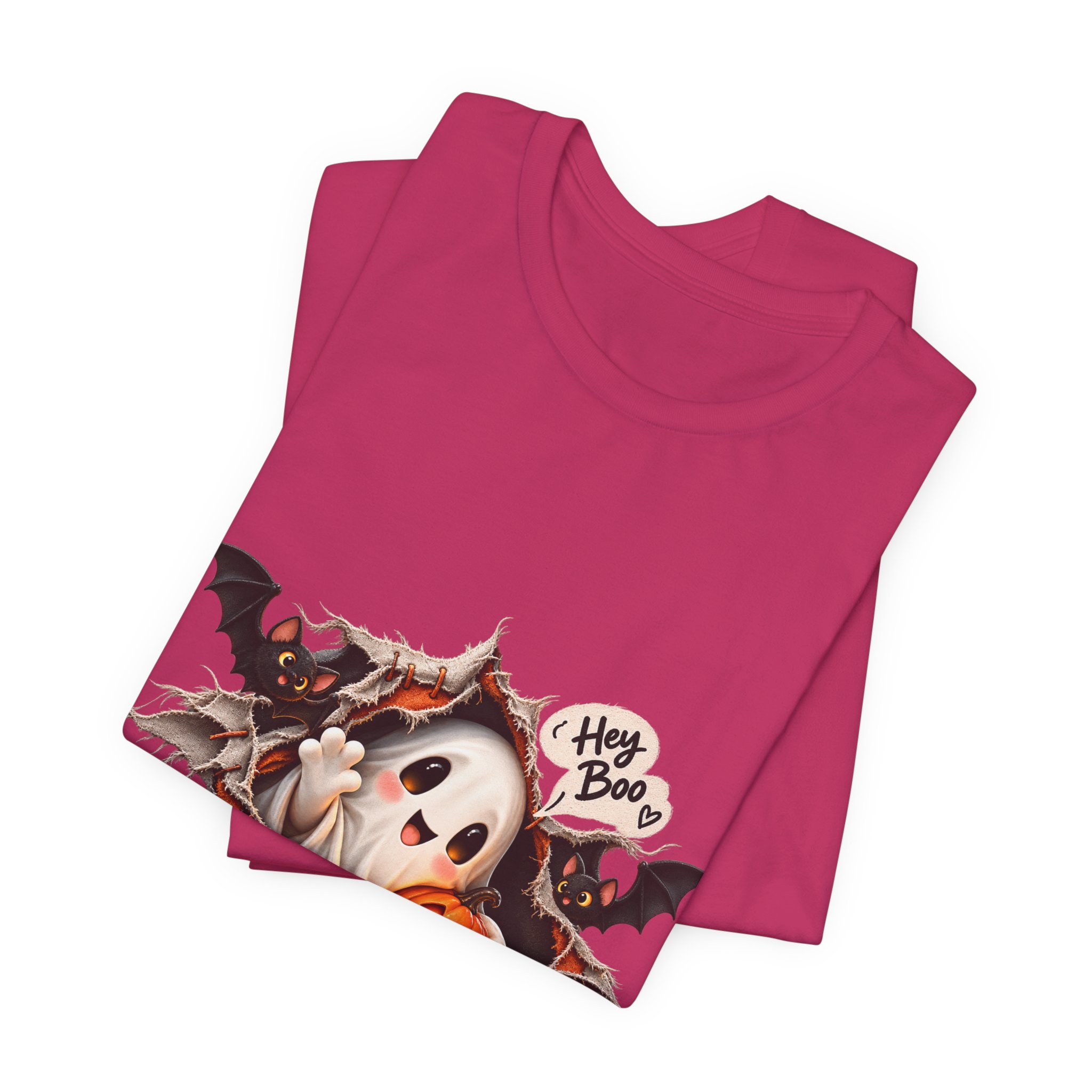 Hey Boo cute ghost Halloween shirt – view 19