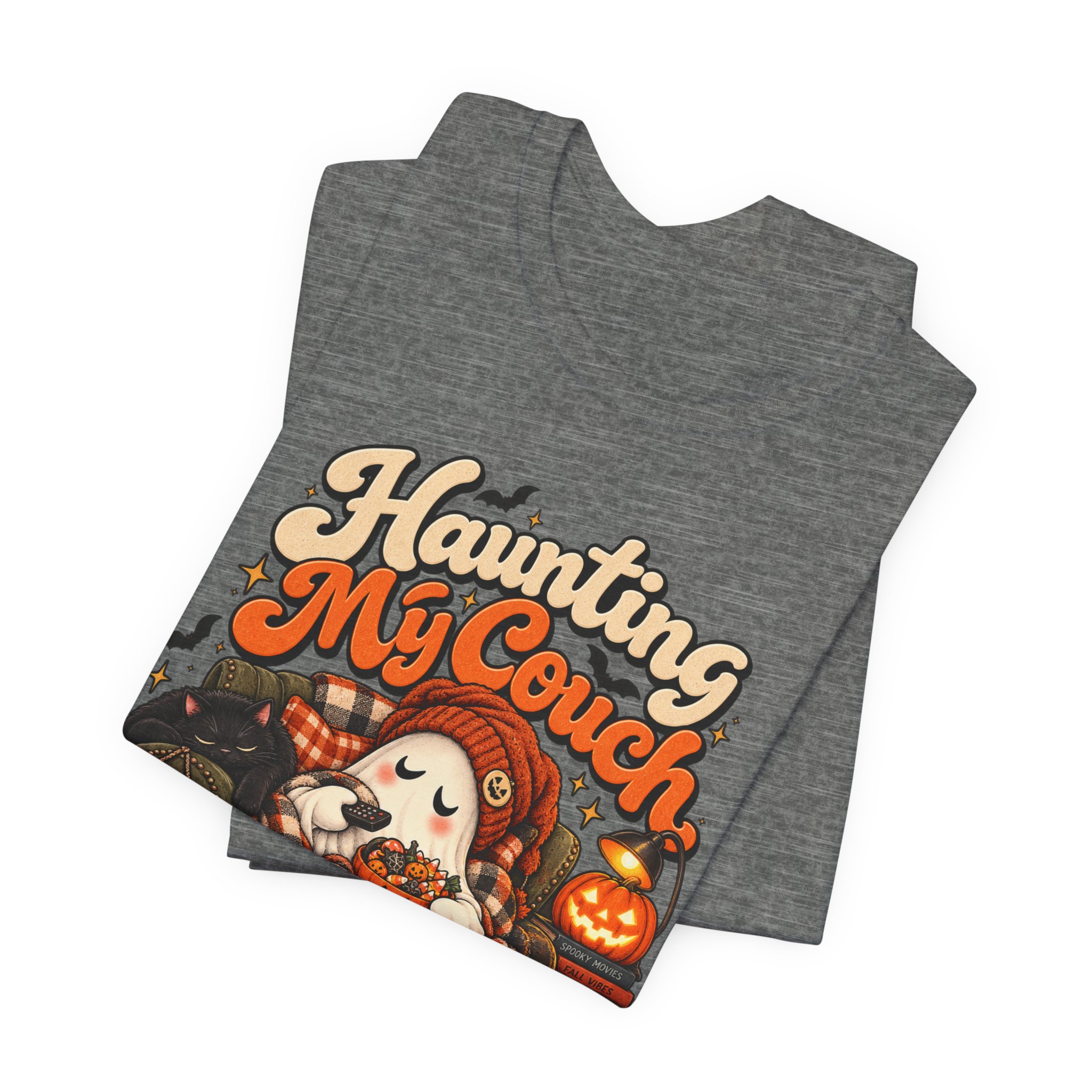Haunting My Couch This Year funny Halloween shirt – view 7
