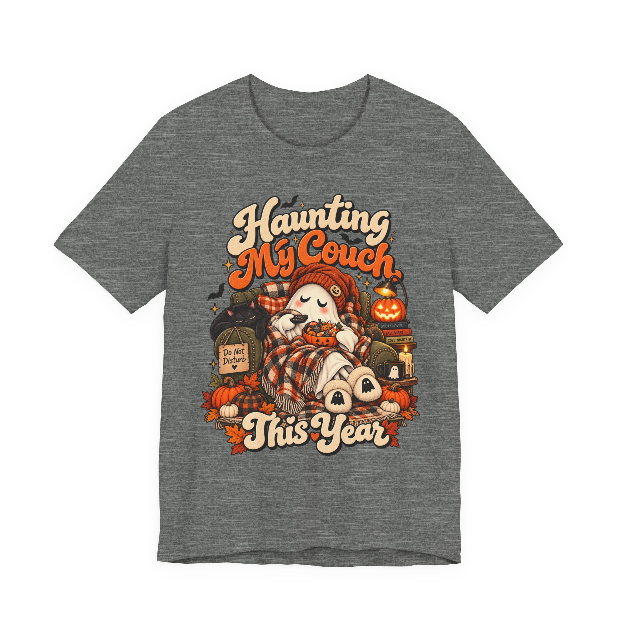 Haunting My Couch This Year funny Halloween shirt – view 5