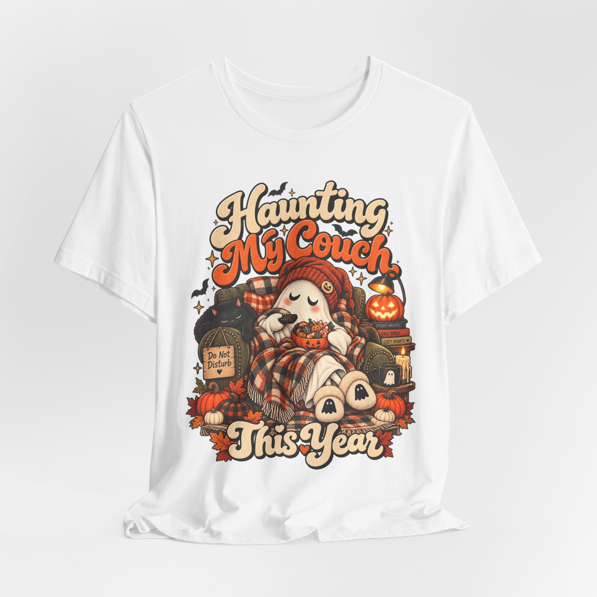 Haunting My Couch This Year funny Halloween shirt – view 4