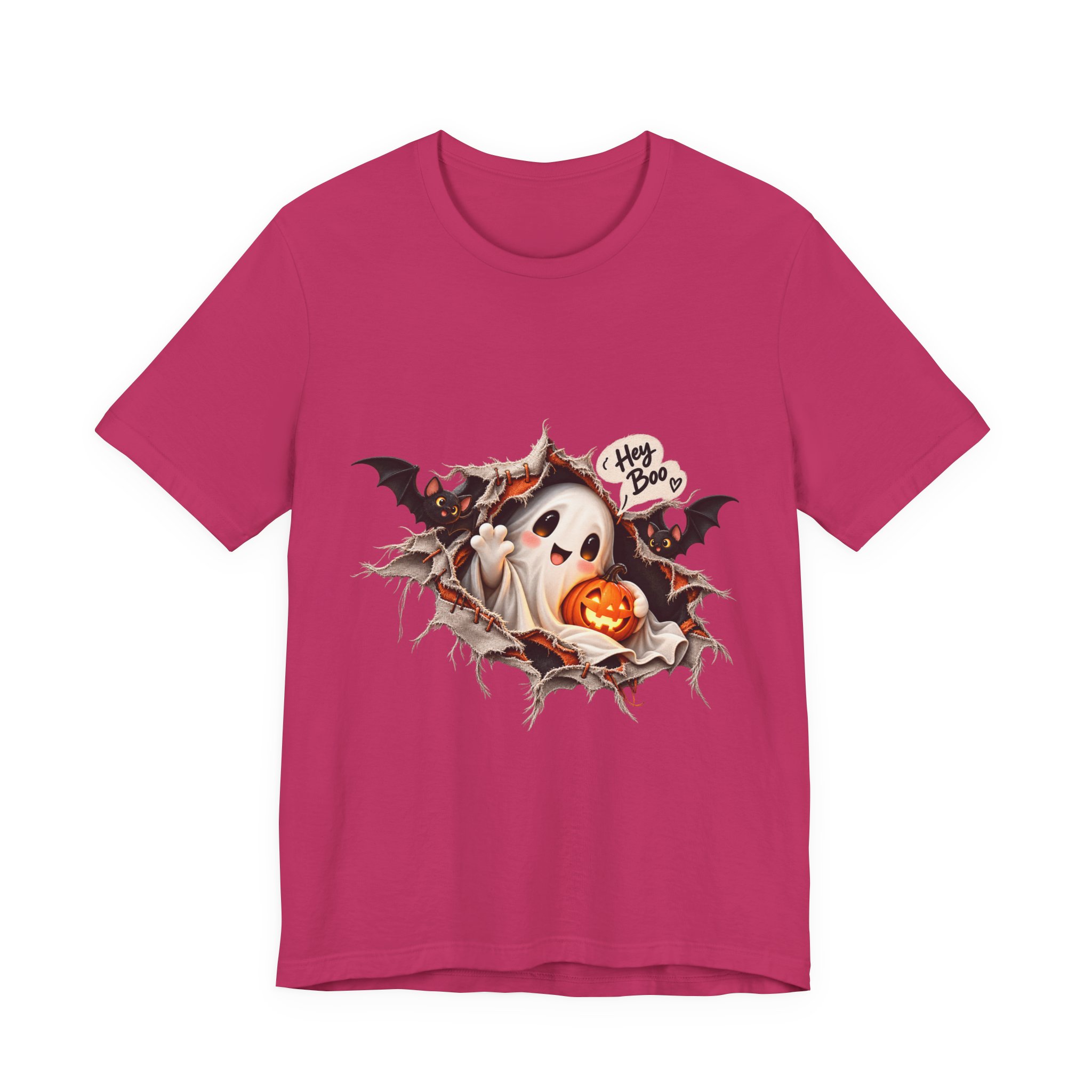 Hey Boo cute ghost Halloween shirt – view 17