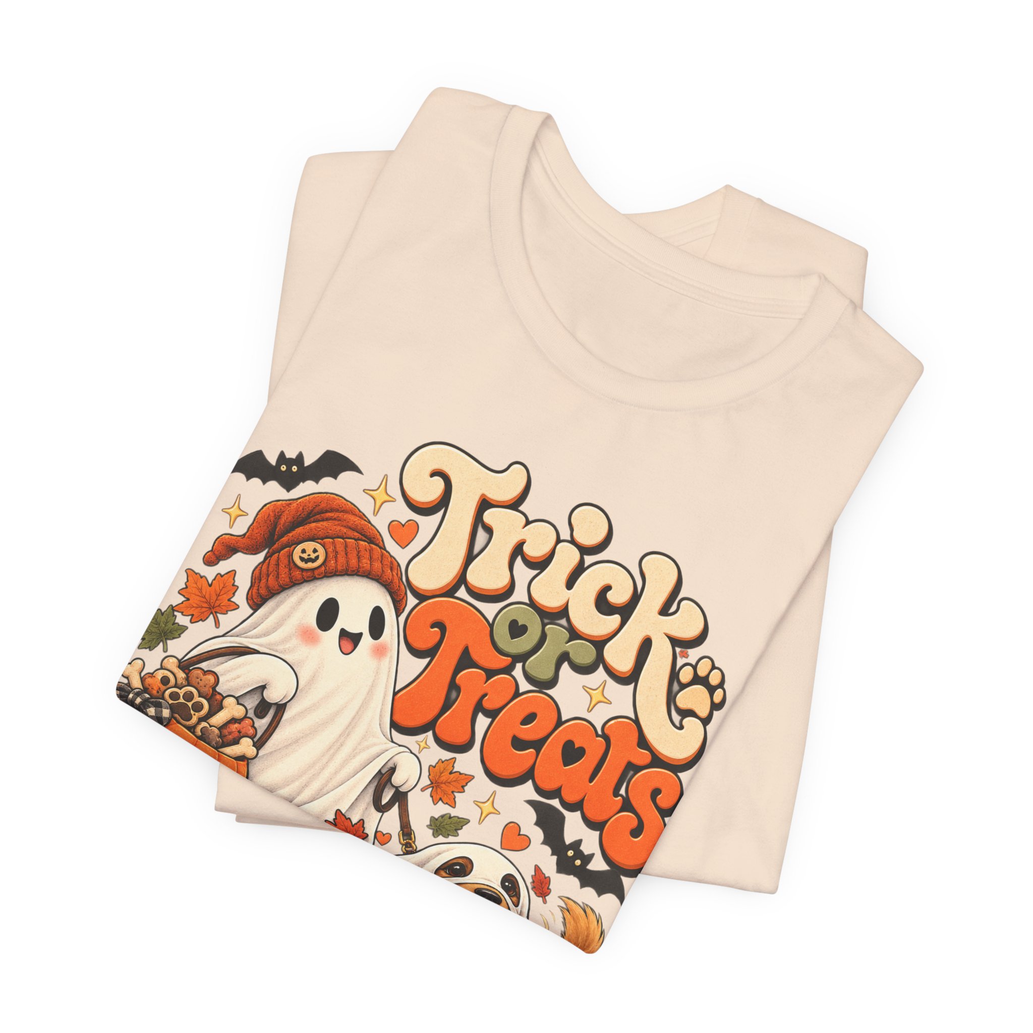 Trick or Treats Halloween dog mom shirt – view 15
