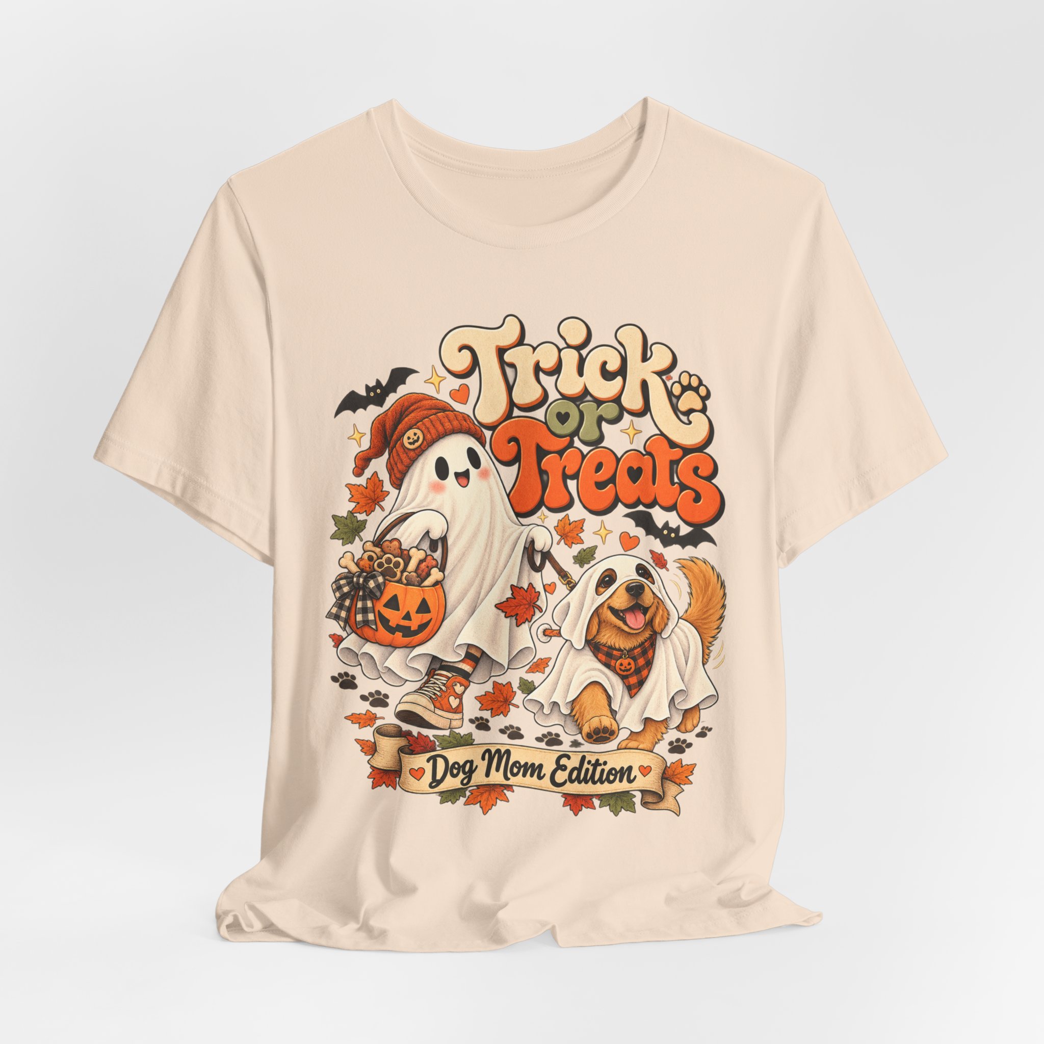 Trick or Treats Halloween dog mom shirt – view 16