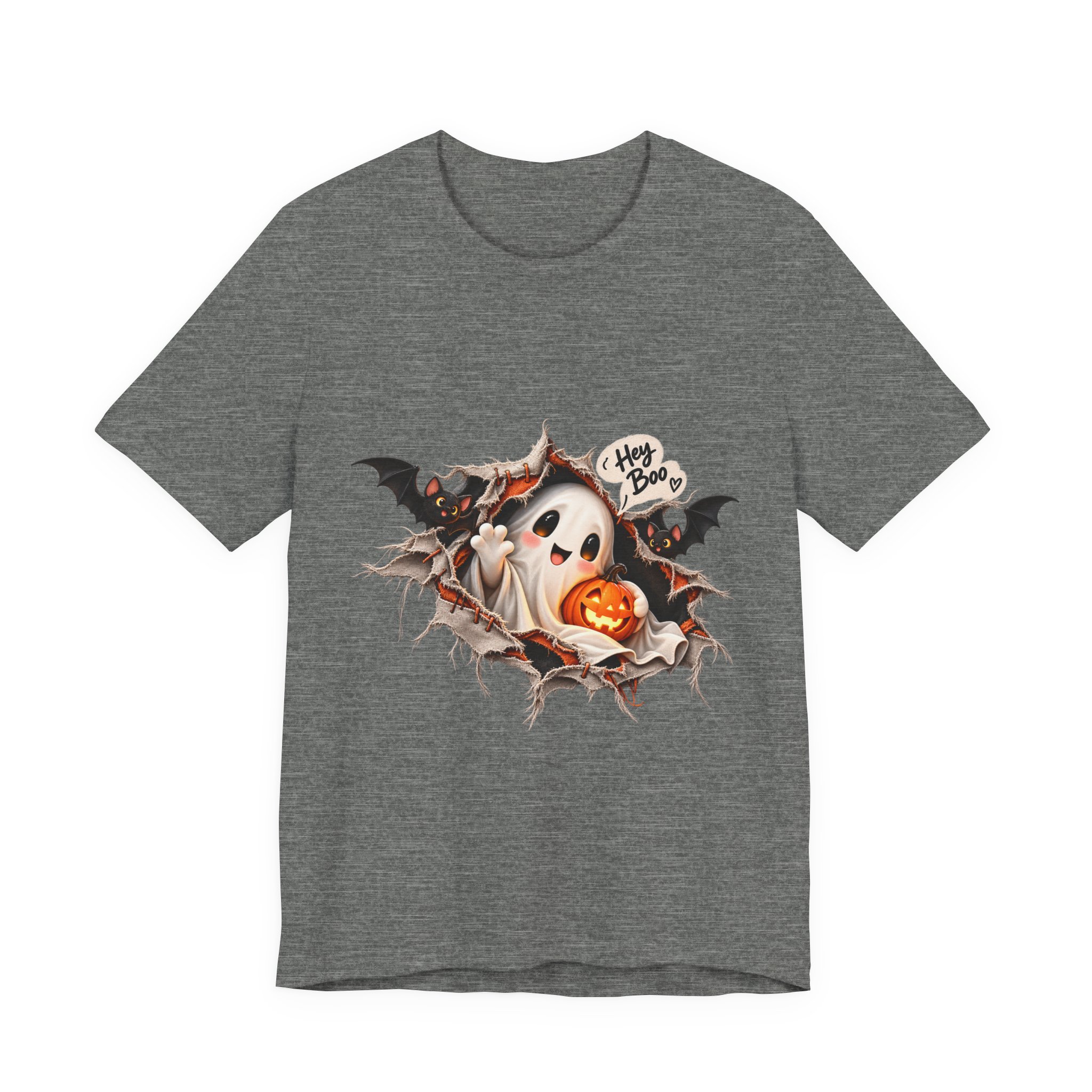 Hey Boo cute ghost Halloween shirt – view 5