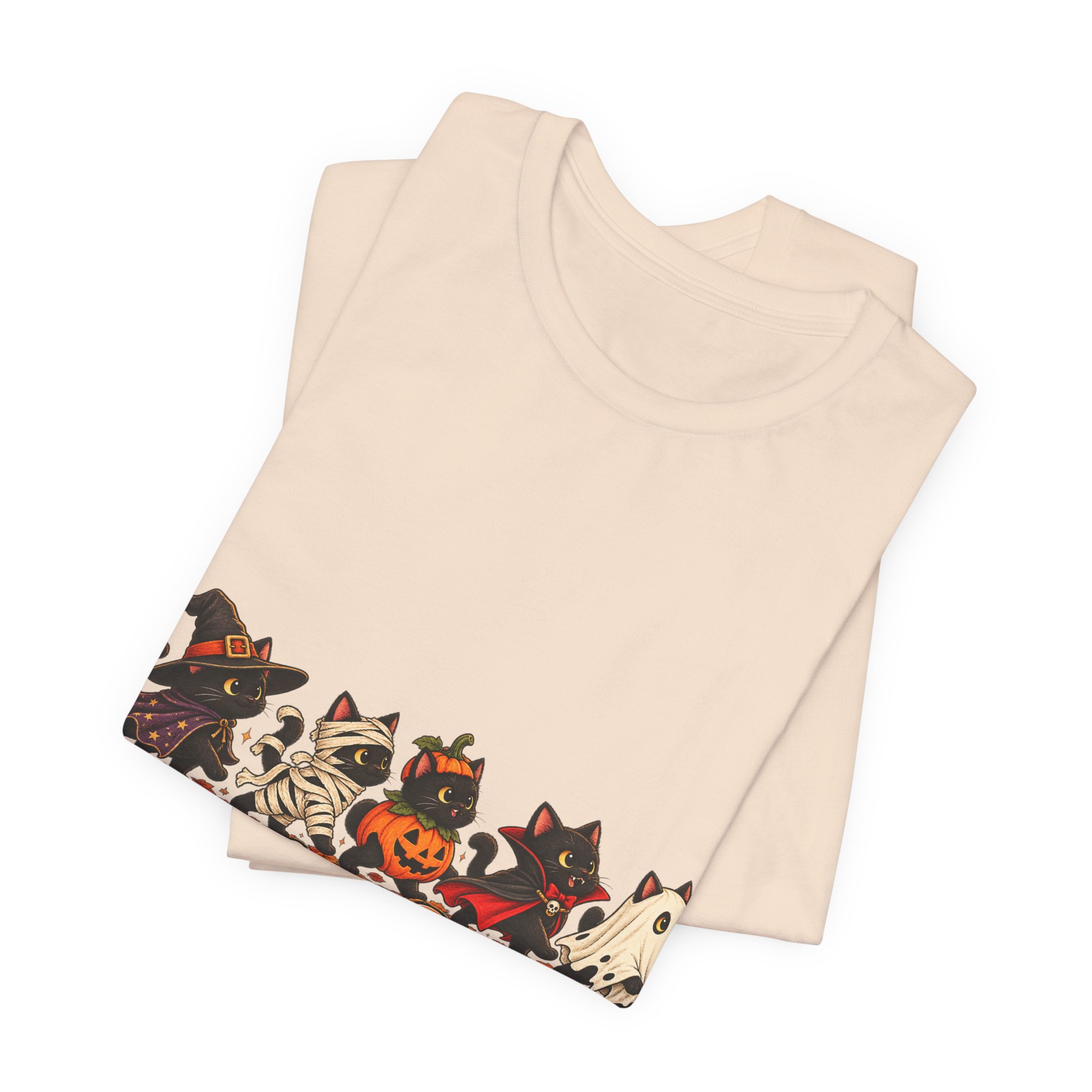 Purrfectly Spooky Halloween cat shirt – view 15