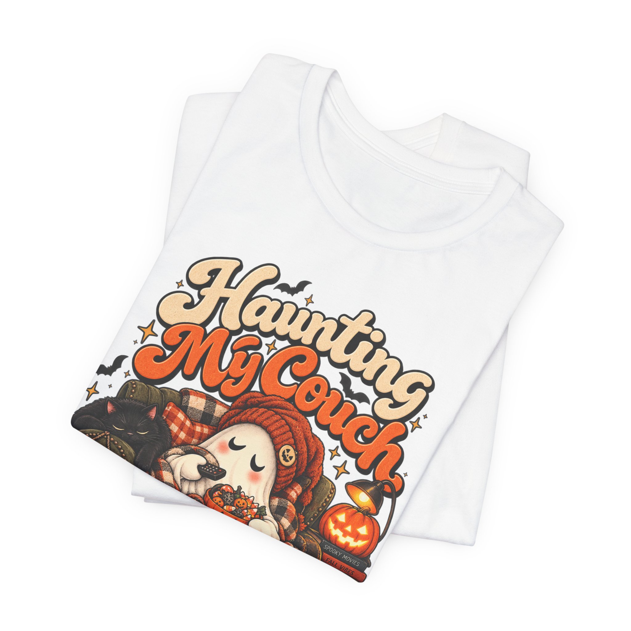Haunting My Couch This Year funny Halloween shirt – view 3