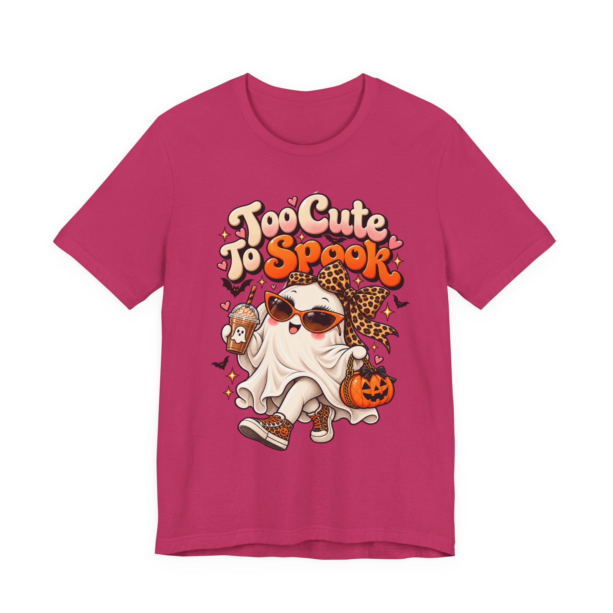 Too Cute to Spook cute Halloween ghost shirt – view 17