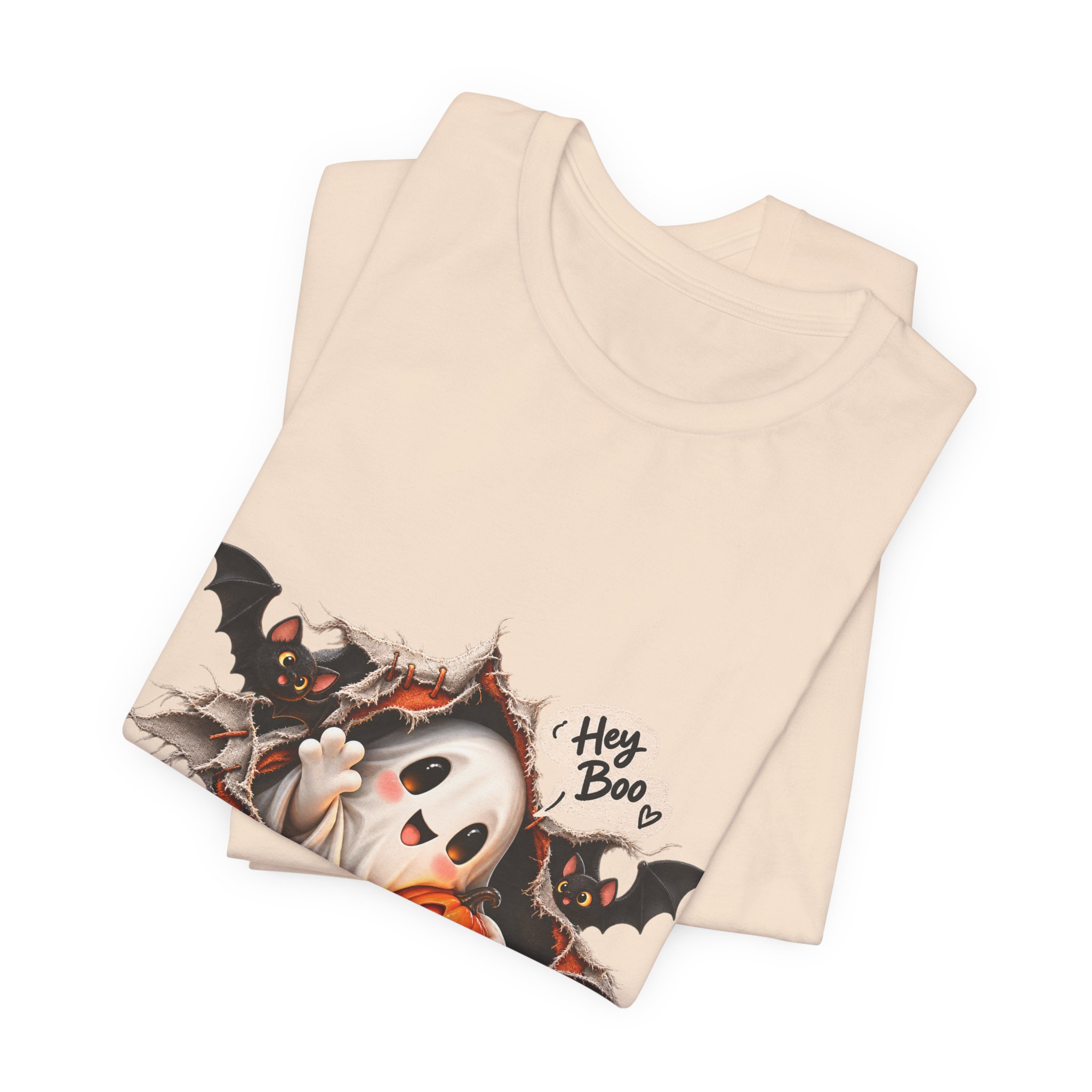 Hey Boo cute ghost Halloween shirt – view 15
